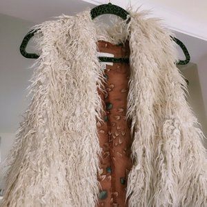 New I Love H81 Faux Fur Vest